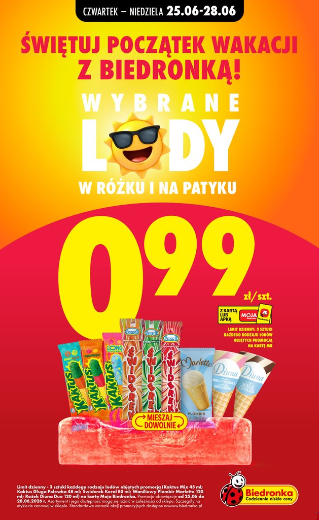 Biedronka gazetka promocyjna 25.06-28.06.2026 — strona 2 z 4