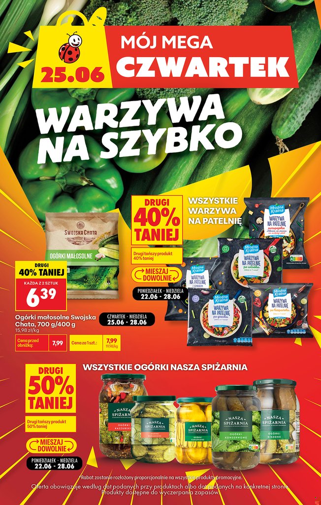 Biedronka gazetka promocyjna 25.06-28.06.2026 — strona 2 z 3