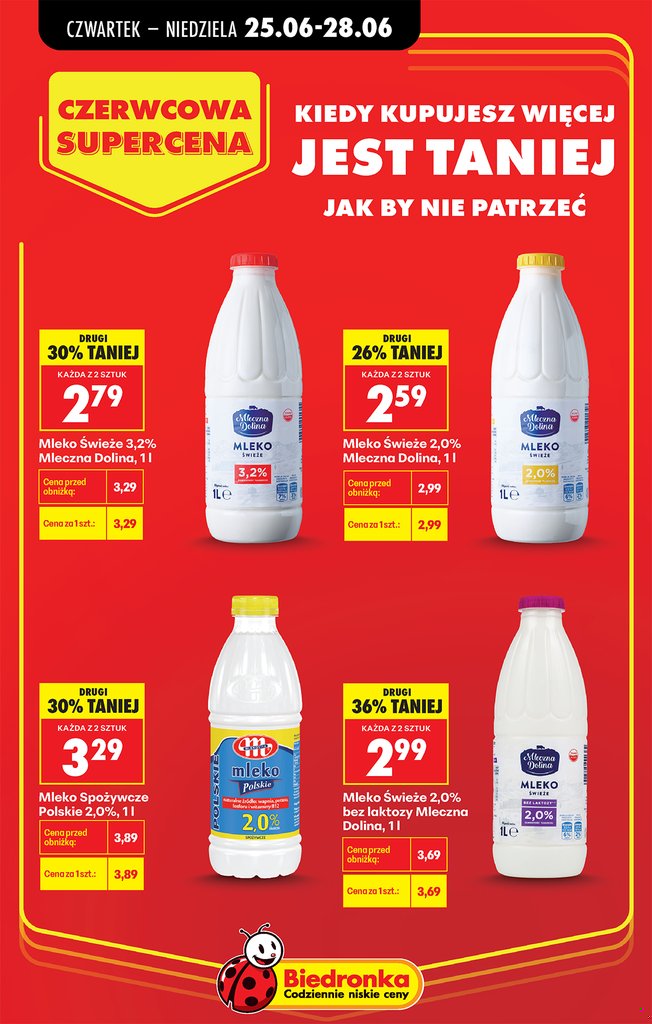 Biedronka gazetka promocyjna 25.06-28.06.2026 — strona 2 z 84
