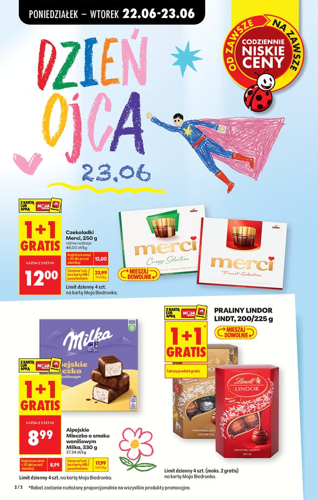 Biedronka gazetka promocyjna 22.06-24.06.2026 — strona 2 z 96
