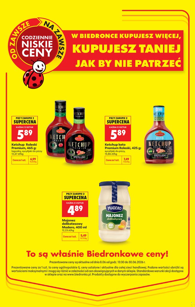 Biedronka gazetka promocyjna 08.06-30.06.2026 — strona 5 z 5