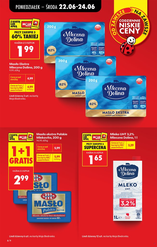 Biedronka gazetka promocyjna 22.06-24.06.2026 — strona 8 z 96