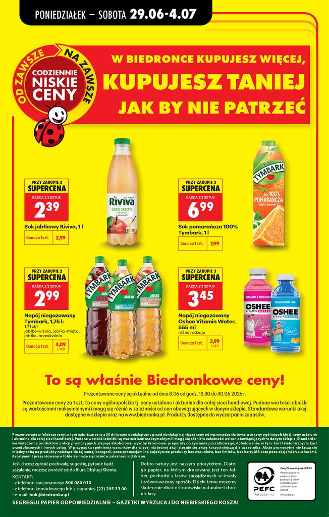 Biedronka gazetka promocyjna 29.06-01.07.2026 — strona 85 z 86