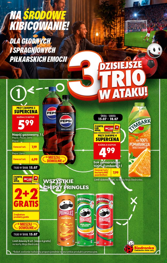 Biedronka gazetka promocyjna 15.07-18.07.2026 — strona 1 z 3