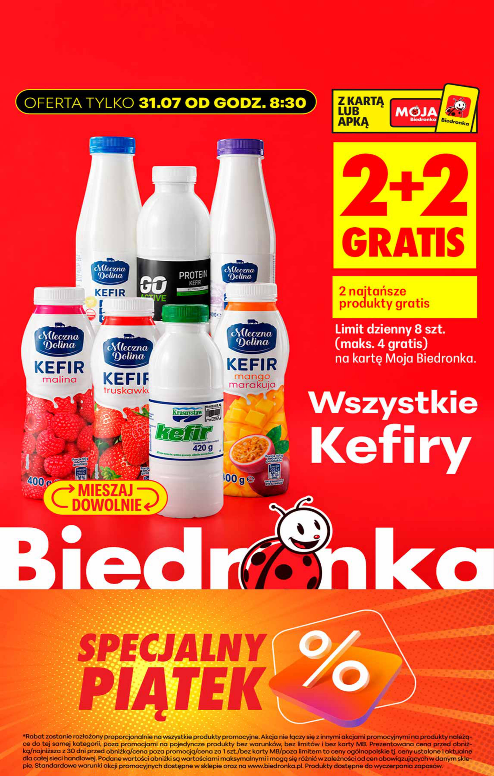 Biedronka gazetka promocyjna 31.07.2026 — strona 1 z 14