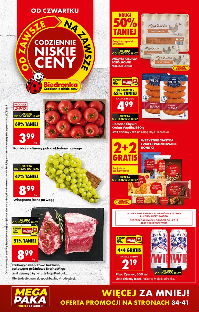 Biedronka gazetka promocyjna 16.07-18.07.2026 — strona 1 z 77