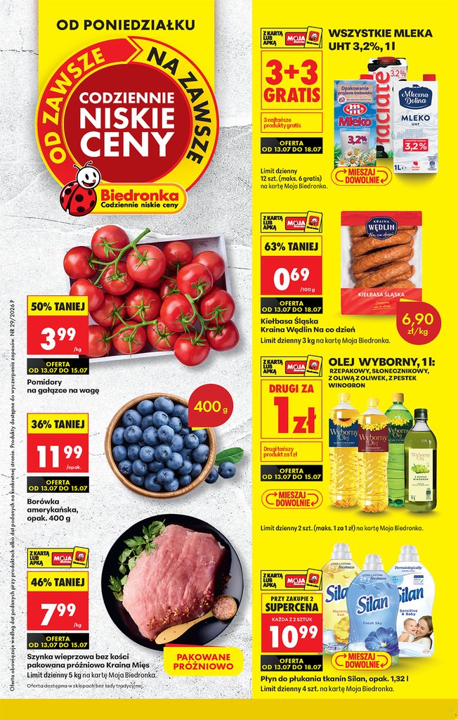 Biedronka gazetka promocyjna 13.07-18.07.2026 — strona 1 z 88