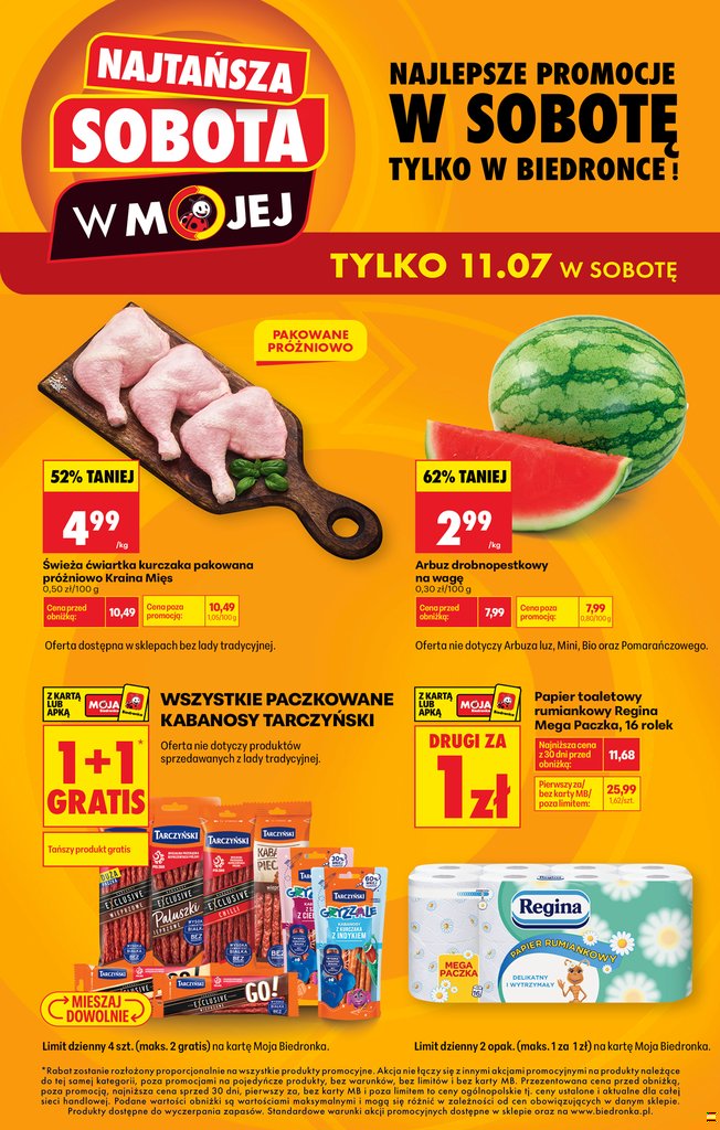 Biedronka gazetka promocyjna 11.07.2026 — strona 1 z 3