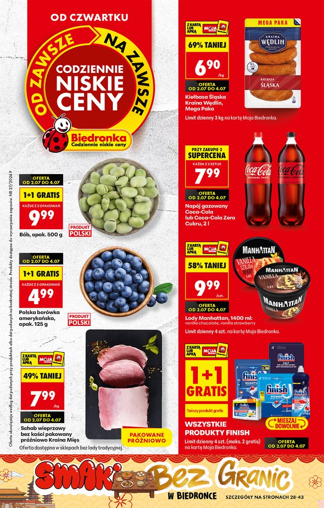Biedronka gazetka promocyjna 02.07-04.07.2026 — strona 1 z 80