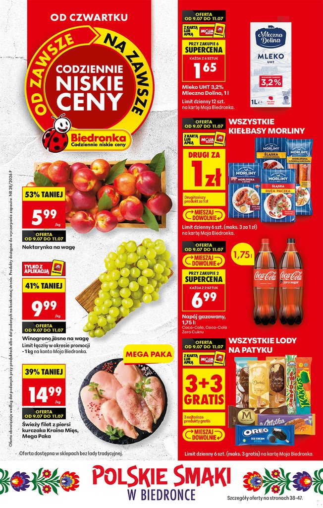 Biedronka gazetka promocyjna 09.07-11.07.2026 — strona 1 z 80