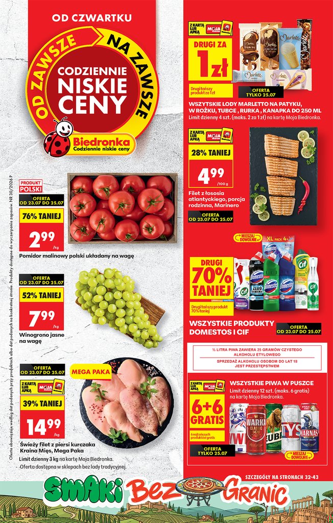 Biedronka gazetka promocyjna 23.07-25.07.2026 — strona 1 z 98