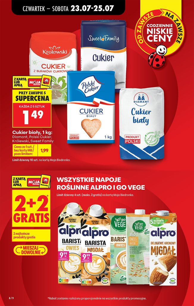 Biedronka gazetka promocyjna 23.07-25.07.2026 — strona 8 z 98
