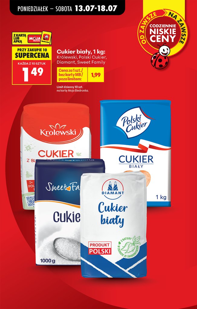 cukier biały