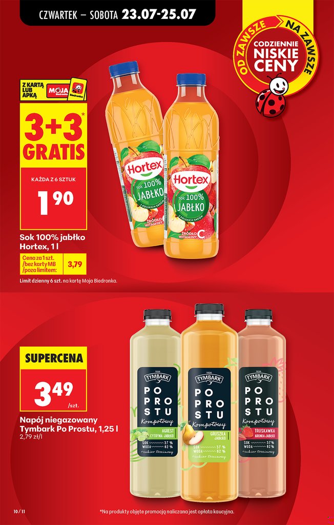 Biedronka gazetka promocyjna 23.07-25.07.2026 — strona 10 z 98