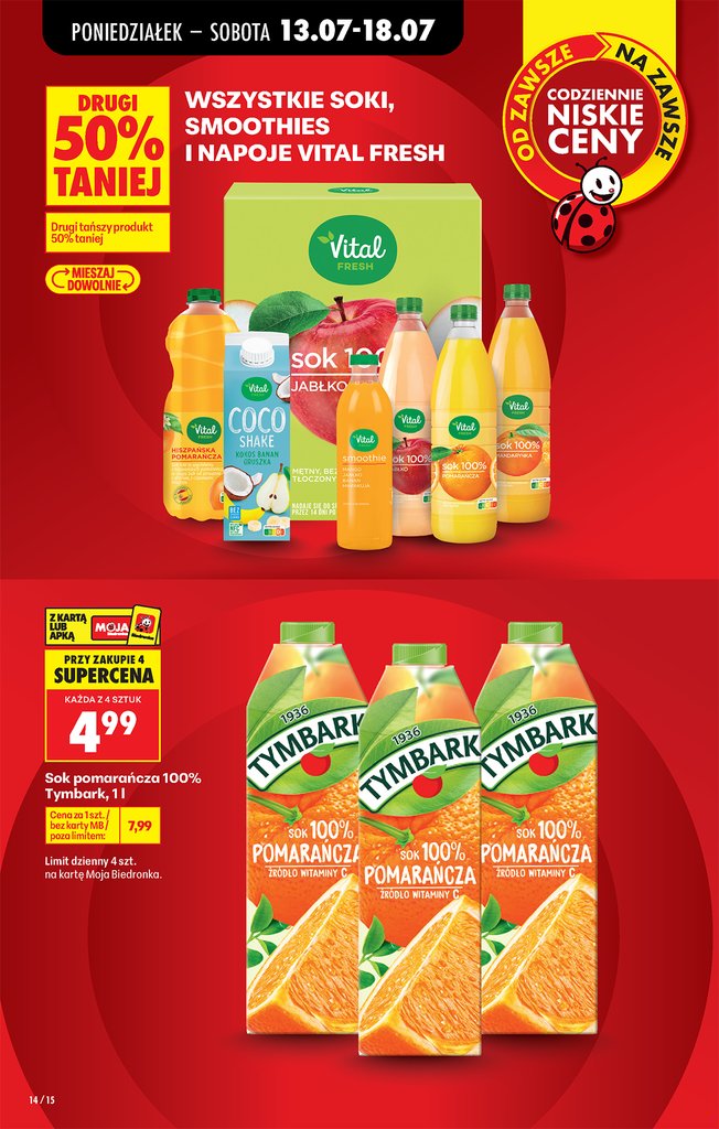 Biedronka gazetka promocyjna 13.07-18.07.2026 — strona 14 z 88
