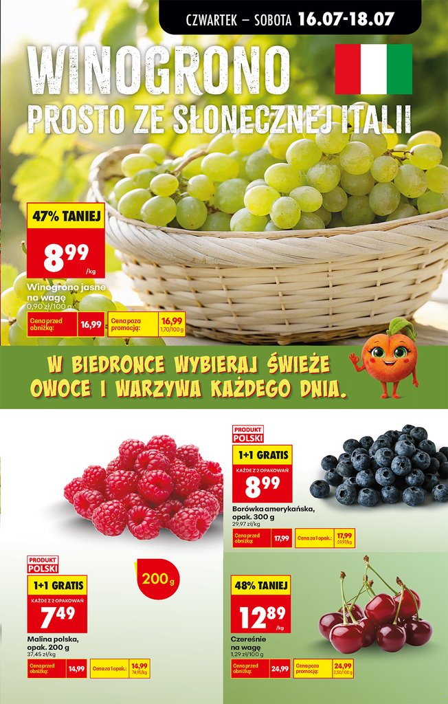 Biedronka gazetka promocyjna 16.07-18.07.2026 — strona 23 z 77