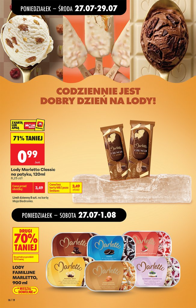 lody na patyku z sosem
