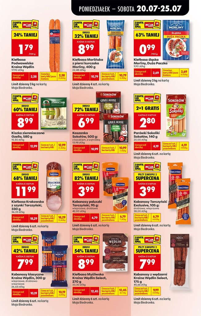 kiełbasa śląska duża paczka