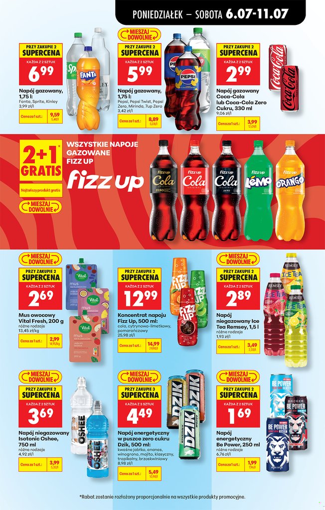 napój energetyczny
