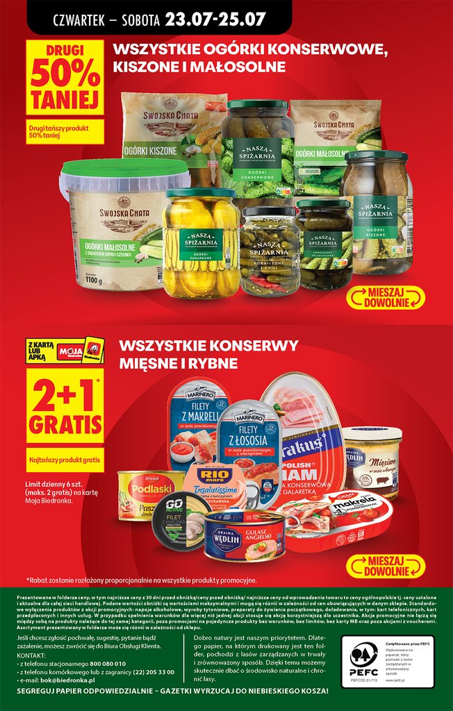 Biedronka gazetka promocyjna 23.07-25.07.2026 — strona 98 z 98
