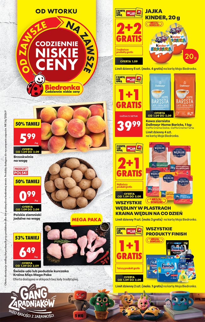 Biedronka gazetka promocyjna 01.09-03.09.2026 — strona 1 z 89