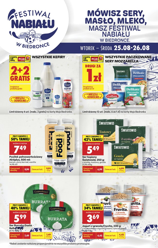 Biedronka gazetka promocyjna 24.08-31.08.2026 — strona 1 z 8