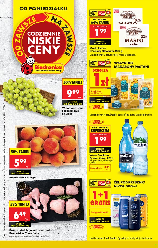 Biedronka gazetka promocyjna 03.08-08.08.2026 — strona 1 z 81