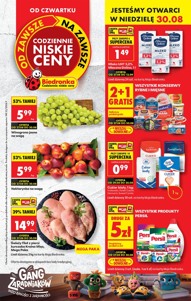 Biedronka gazetka promocyjna 27.08-02.09.2026 — strona 1 z 85
