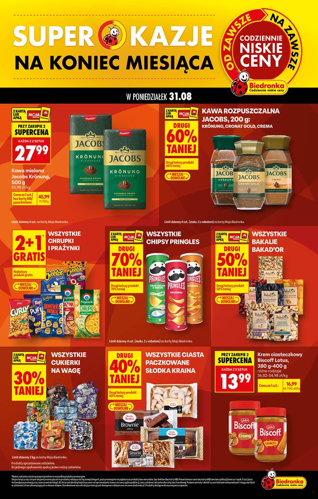 Biedronka gazetka promocyjna 31.08.2026 — strona 1 z 7