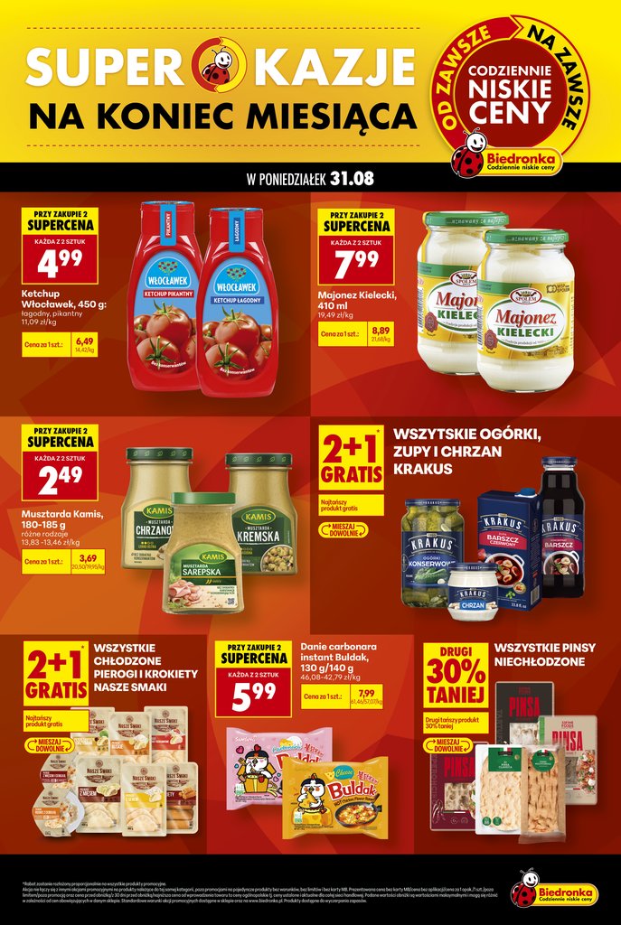 Biedronka gazetka promocyjna 31.08.2026 — strona 3 z 7