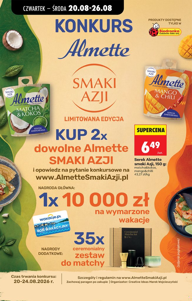 Biedronka gazetka promocyjna 20.08-22.08.2026 — strona 56 z 64