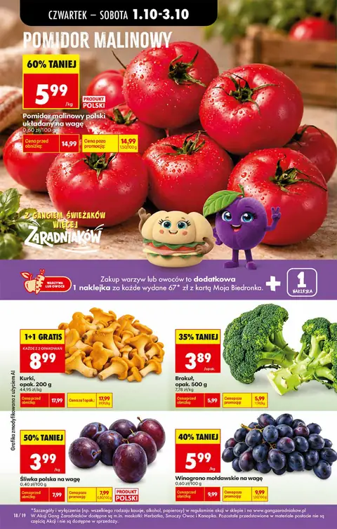Biedronka gazetka promocyjna 01.10-03.10.2026 — strona 1 z 8