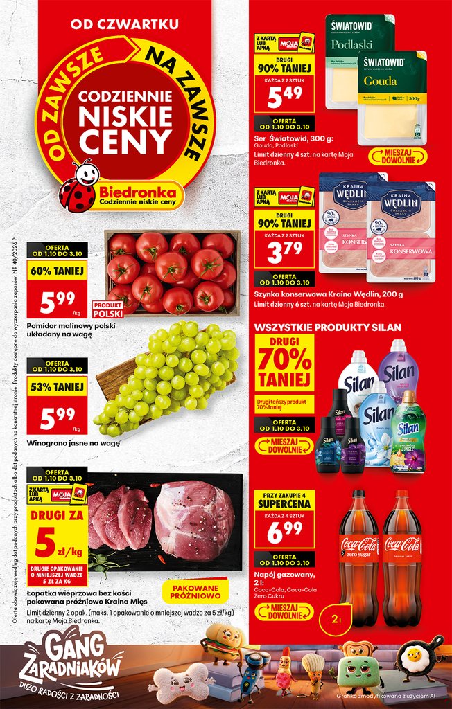Biedronka gazetka promocyjna 01.10-03.10.2026 — strona 1 z 19