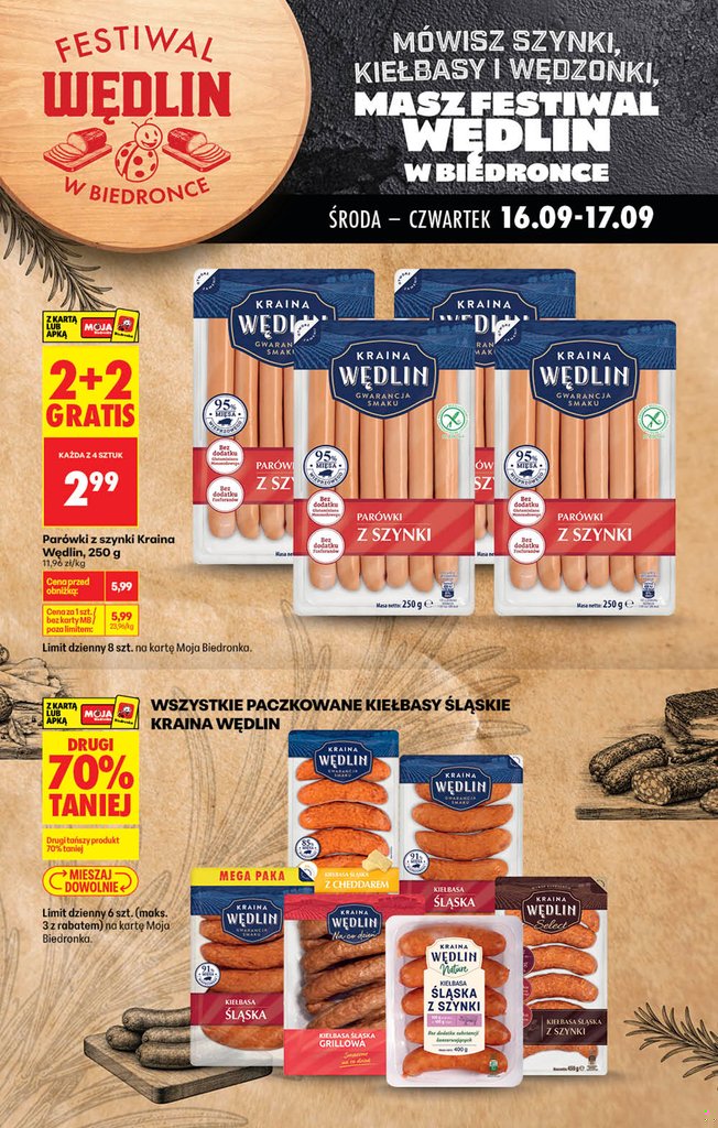 Biedronka gazetka promocyjna 16.09-19.09.2026 — strona 1 z 6