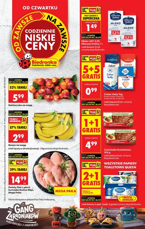 Biedronka gazetka promocyjna 24.09-30.09.2026 — strona 1 z 91