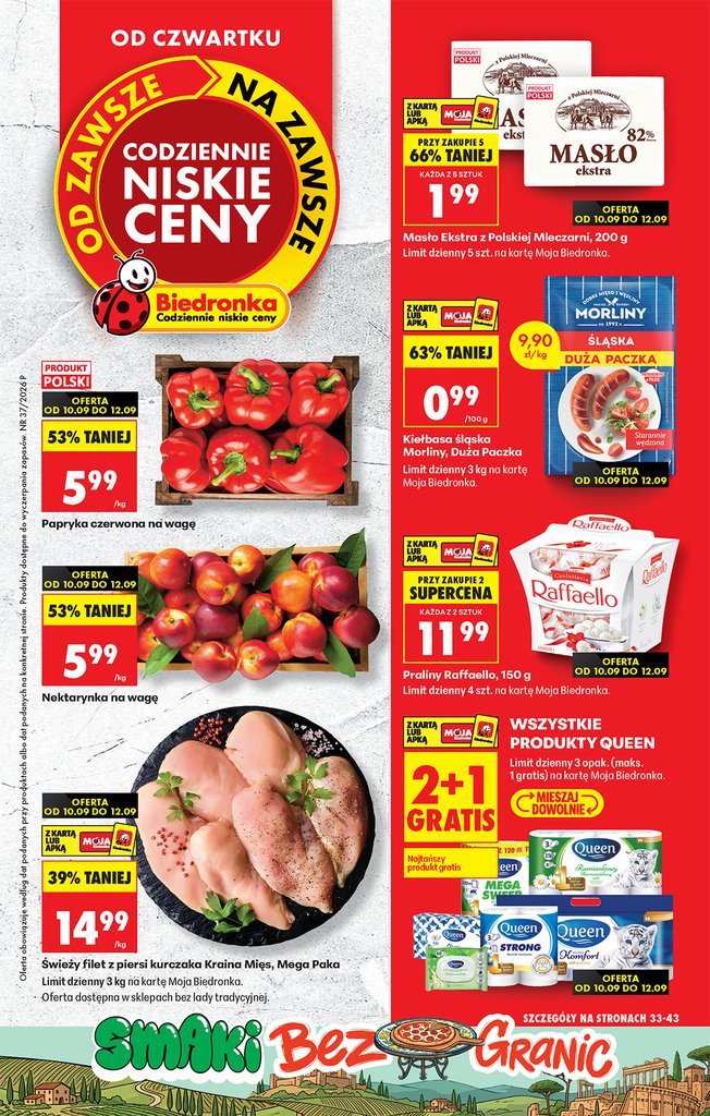 Biedronka gazetka promocyjna 10.09-16.09.2026 — strona 1 z 95