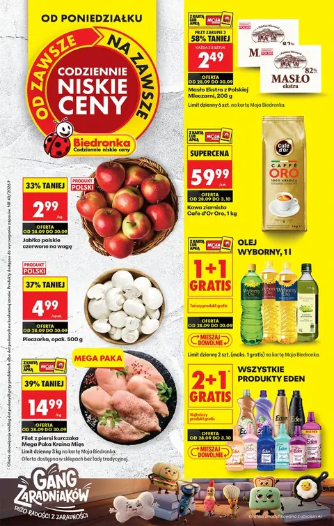 Biedronka gazetka promocyjna 28.09-10.10.2026 — strona 1 z 106