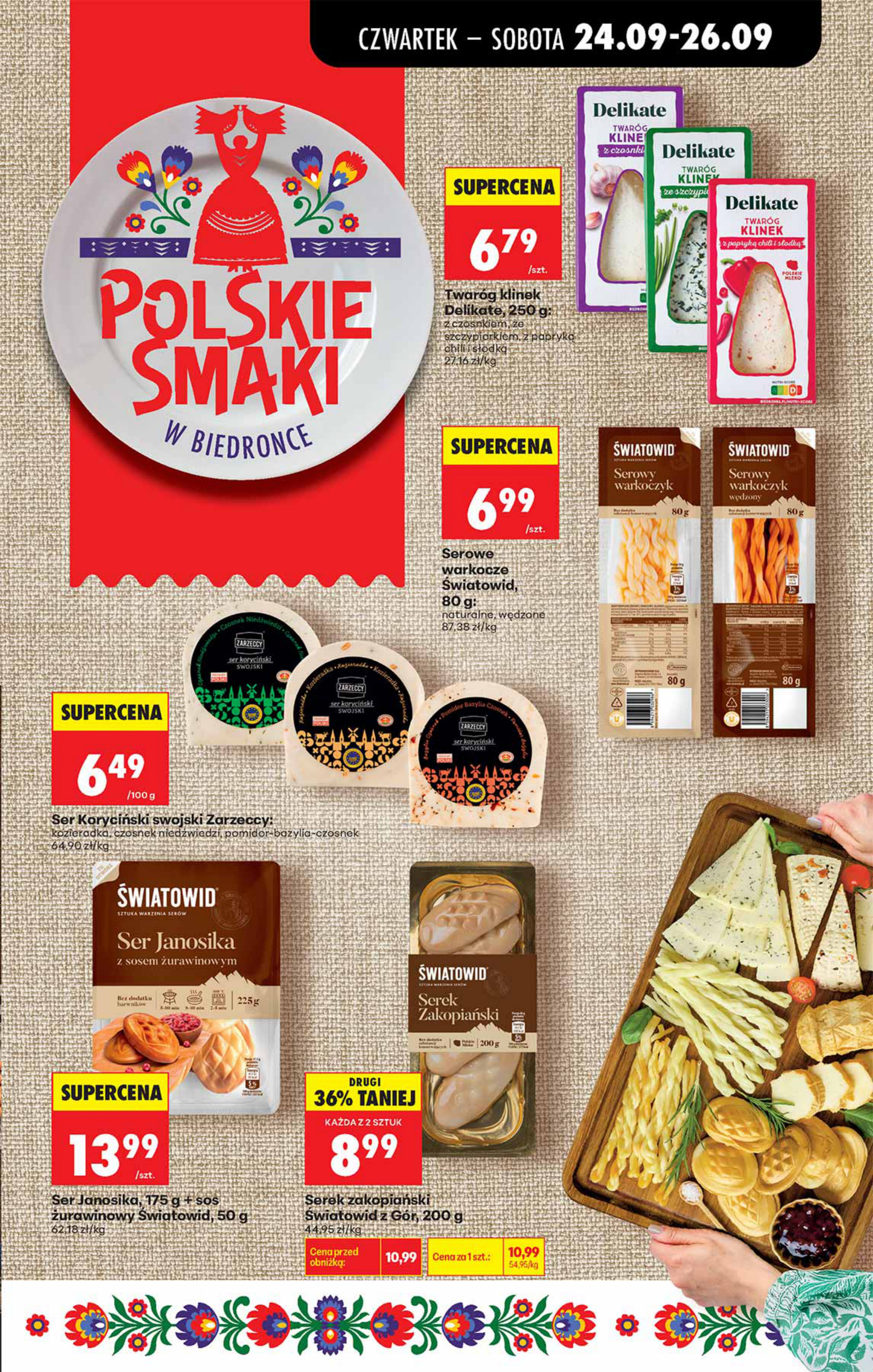 Biedronka gazetka promocyjna 24.09-30.09.2026 — strona 1 z 7