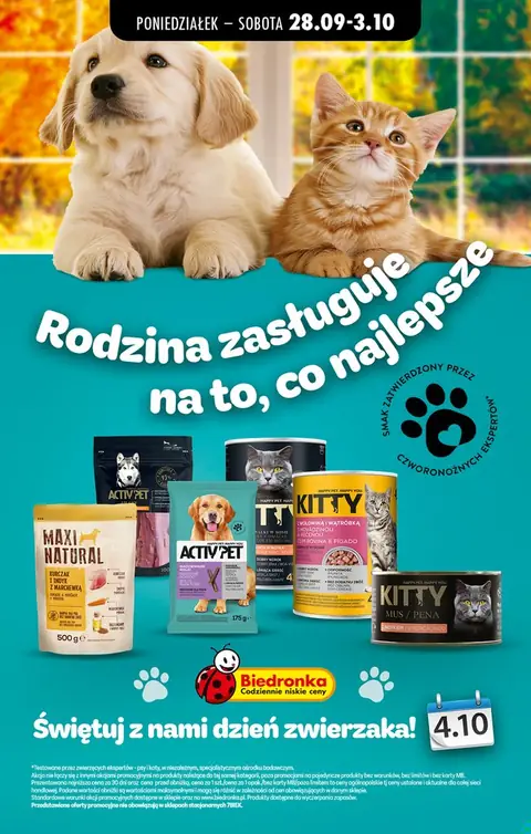 Biedronka gazetka promocyjna 28.09-03.10.2026 — strona 1 z 5