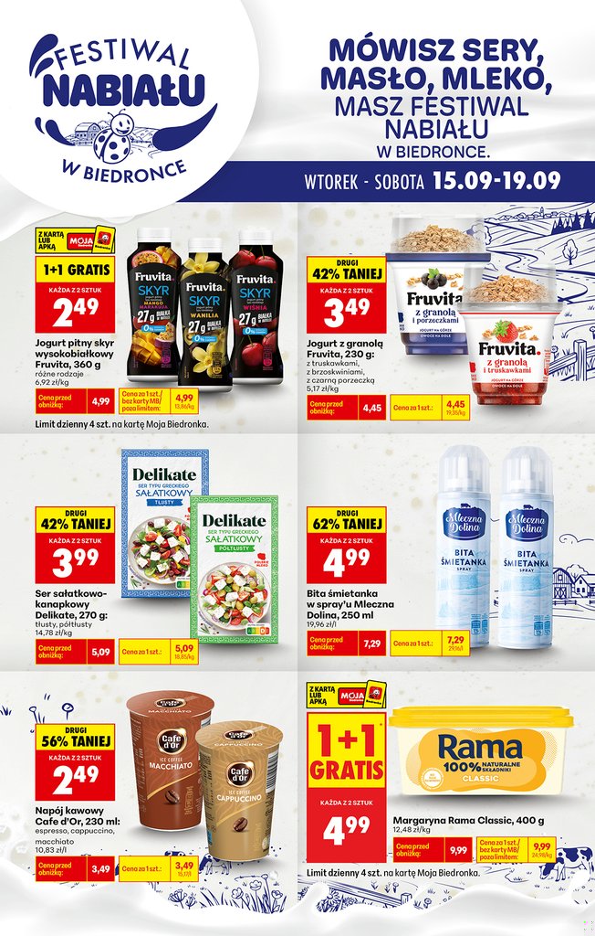 Biedronka gazetka promocyjna 15.09-19.09.2026 — strona 1 z 5