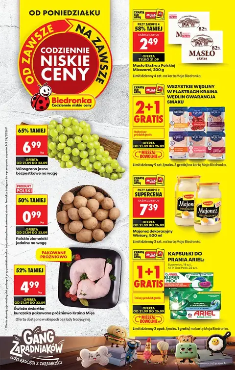 Biedronka gazetka promocyjna 21.09-26.09.2026 — strona 1