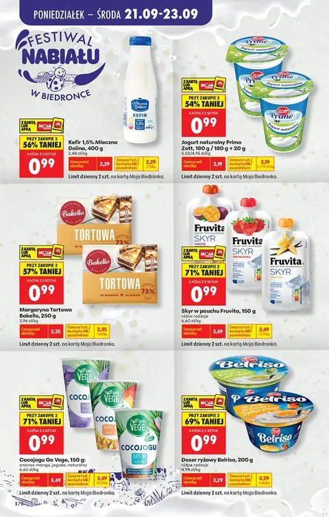 Biedronka gazetka promocyjna 21.09-26.09.2026 — strona 2