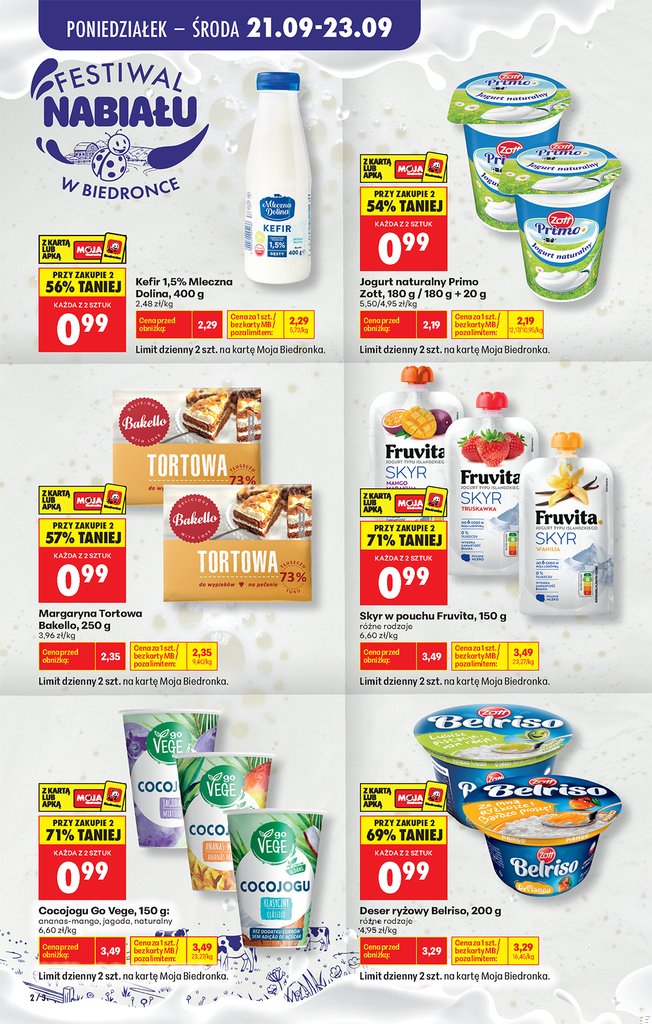 Biedronka gazetka promocyjna 21.09-26.09.2026 — strona 2 z 109