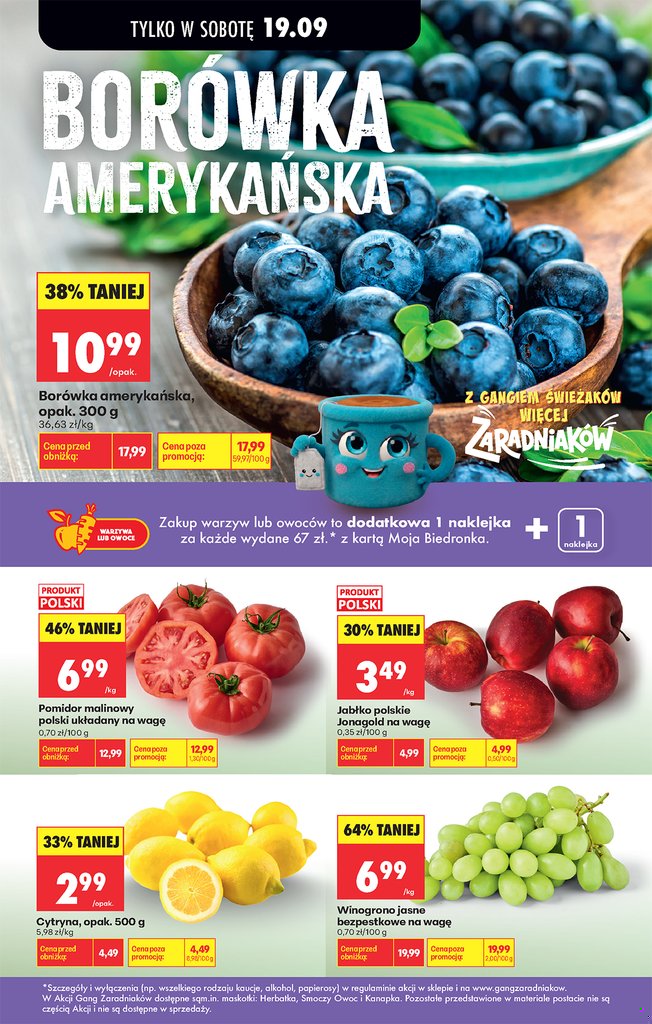 Biedronka gazetka promocyjna 19.09.2026 — strona 2 z 4