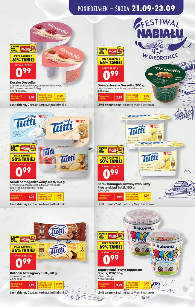 Biedronka gazetka promocyjna 21.09-26.09.2026 — strona 3 z 109