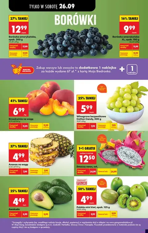 Biedronka gazetka promocyjna 26.09.2026 — strona 3 z 3