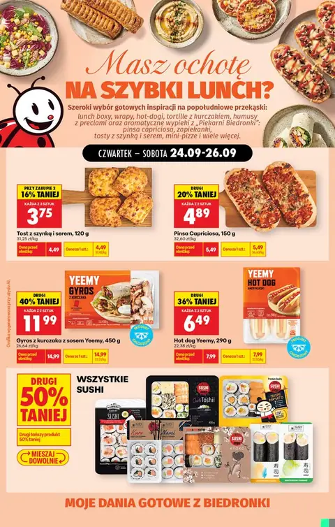 Biedronka gazetka promocyjna 24.09-26.09.2026 — strona 3 z 4