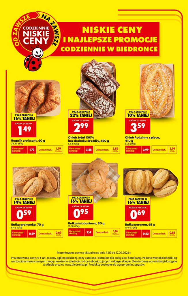 Biedronka gazetka promocyjna 14.09-19.09.2026 — strona 5 z 99