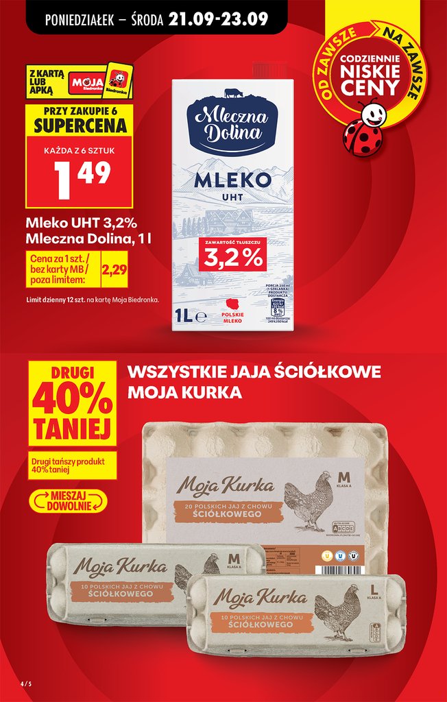 Biedronka gazetka promocyjna 21.09-26.09.2026 — strona 6 z 109