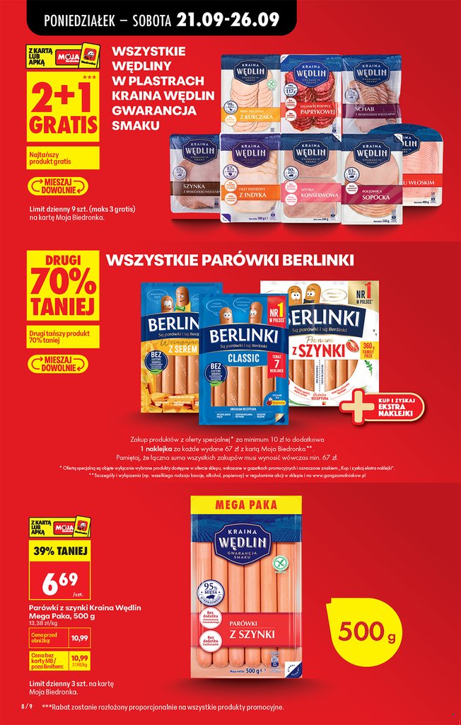 Biedronka gazetka promocyjna 21.09-26.09.2026 — strona 9 z 109